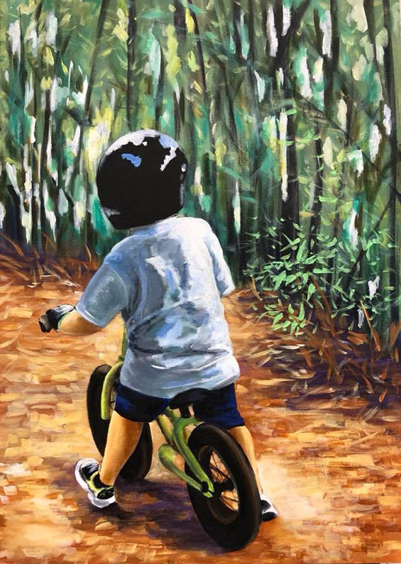 Bike - 50 x 70 - AST- 2018